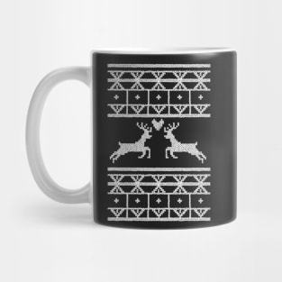 Green Fair Isle Christmas Sweater Mug